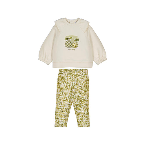 Mayoral AW25 Pullover and Legging Set 2741 Oil