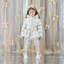 Load image into Gallery viewer, ADee AW26  Ava Bow Print Jacket 205 Snow White