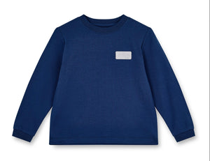 Mitch & Son AW25 Long Sleeved T-Shirt 522 Kane Navy