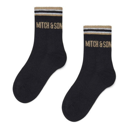 Mitch & Son AW25 618 Lawson Sport Sock Black