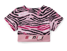 Load image into Gallery viewer, Bonini AW25 Printed Sports Top 307 Peony Pink Energy