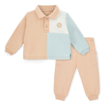 Load image into Gallery viewer, Mitch &amp; Son AW25 Cut n Sew Polo Set 705 Latte Beige Marcus