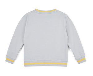 Mitch & Son AW25 Baseball Crew Neck Tracksuit 511 King Grey Mist