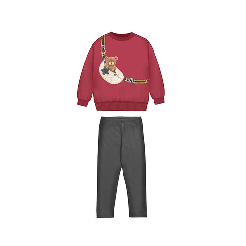 Mayoral AW25 Pullover Leggings Set 4727 Lead