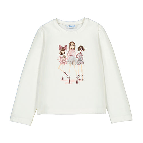 Mayoral AW25 Long Sleeved T-Shirt 4011 Macchiato