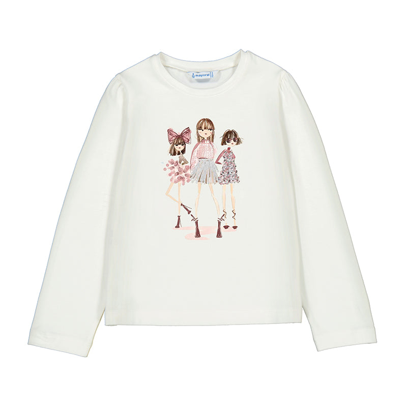 Mayoral AW25 Long Sleeved T-Shirt 4011 Macchiato
