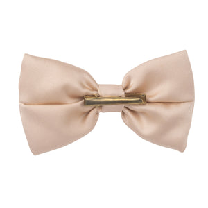 ADee AW24 SATIN Bow Hair Clip Rowan 916 Light Gold