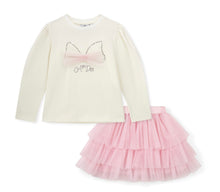 Load image into Gallery viewer, ADee AW25 Tulle Skirt Set 514 Mackenzie snow white