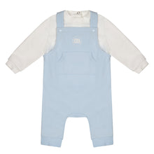 Load image into Gallery viewer, Mini Mitch &amp; Son AW24 Dungaree Set Drew 707 Pale bLUE