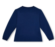 Load image into Gallery viewer, Mitch &amp; Son AW25 Long Sleeved T-Shirt 522 Kane Navy