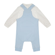 Load image into Gallery viewer, Mini Mitch &amp; Son AW24 Dungaree Set Drew 707 Pale bLUE