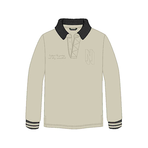 Mayoral AW25 Junior Boys Polo 7101 Chai