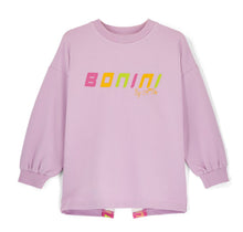 Load image into Gallery viewer, Bonini SS26 Logo SWEATSHIRT with Tape detail Lilac Bloom 608 Groove