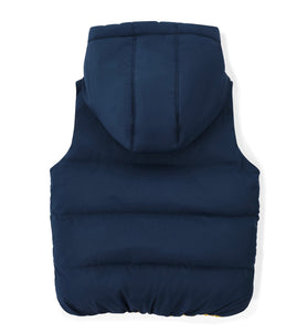 Mitch & Son AW25 Reversible Gilet 503 James Navy
