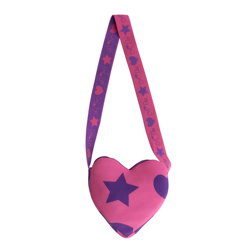 ADee AW24 Heart Bag 933 Hot Pink