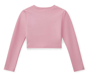 Bonini AW25 Long Sleeve Sport Top Peony Pink Aspire 009