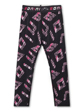 Load image into Gallery viewer, Bonini AW25 Tape Waistband Leggings 308 Black Inspire