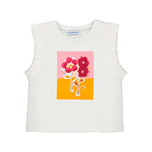 Load image into Gallery viewer, Mayoral Mini SS26 T-Shirt 3023 &amp; Mayoral Mini SS26 Patterned Pant Skirt 3906 Clover
