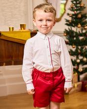Load image into Gallery viewer, Caramelo Kids AW25 Red 0385240 Smart Boys Shorts Set