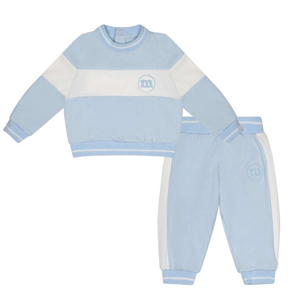 Mini Mitch & Son Panel Tracksuit Dexter 702 Pale Blue