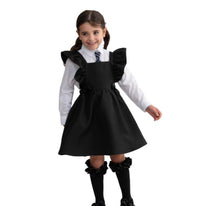 Load image into Gallery viewer, Caramelo school wear 342142 black pinafore dress ()
