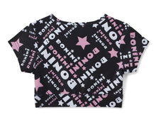 Load image into Gallery viewer, Bonini AW25 Printed Sports Top 307 Black Energy
