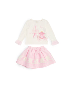 Caramelo Kids AW25 Make Believe Skirt Set 3453113 Pink