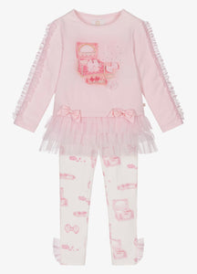Caramelo Kids AW25 Jewellery Box Legging Set Pink 3498116