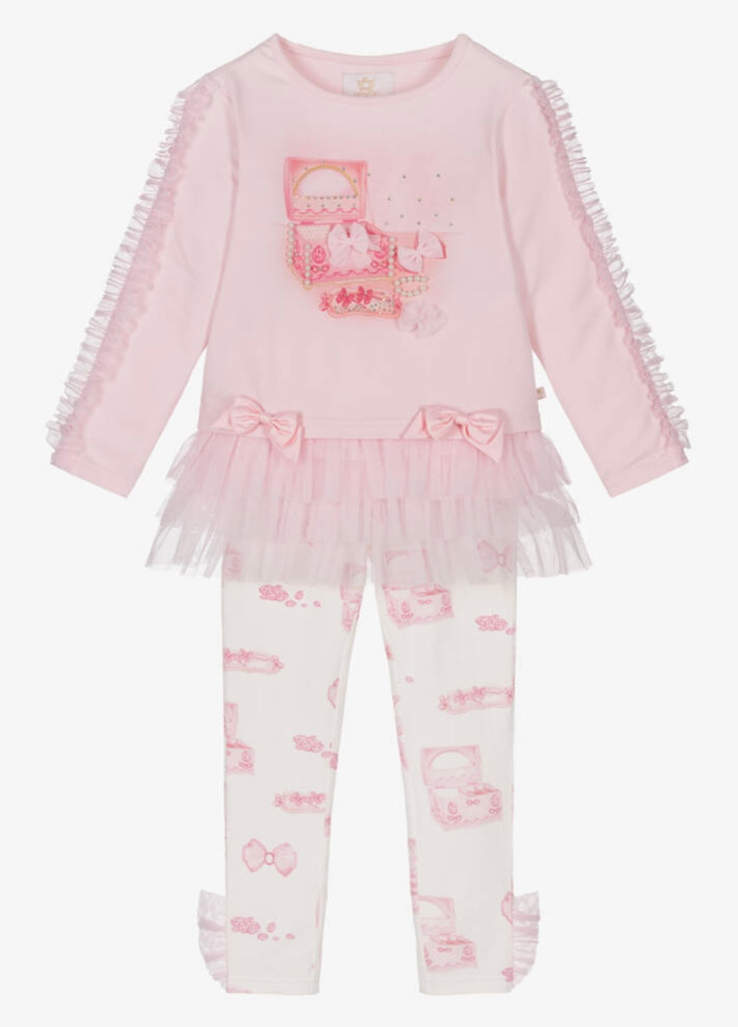 Caramelo Kids AW25 Jewellery Box Legging Set Pink 3498116