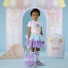 Load image into Gallery viewer, ADee SS26 Suzi Tulle Skirt Set 511 Bright White