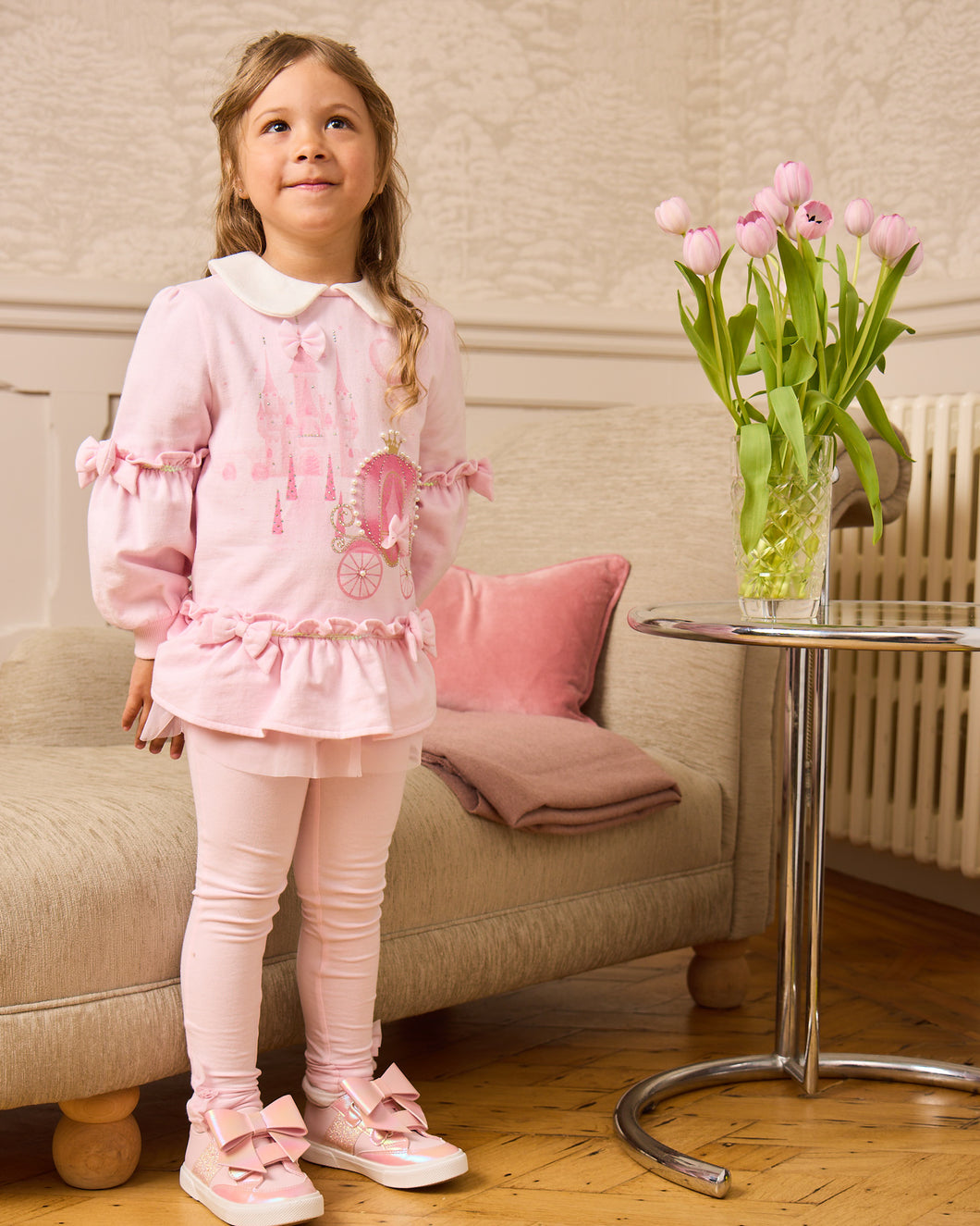 Caramelo Kids AW25 Make Believe Heavy Weight Legging Set 3498112 Pink