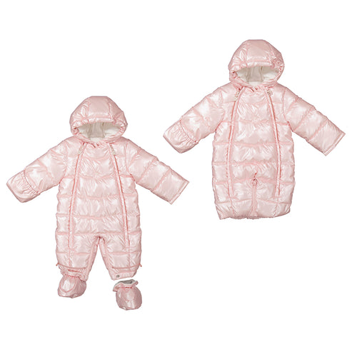 Mayoral AW24 Newborn Collection Doublesided Overall Blush 2607