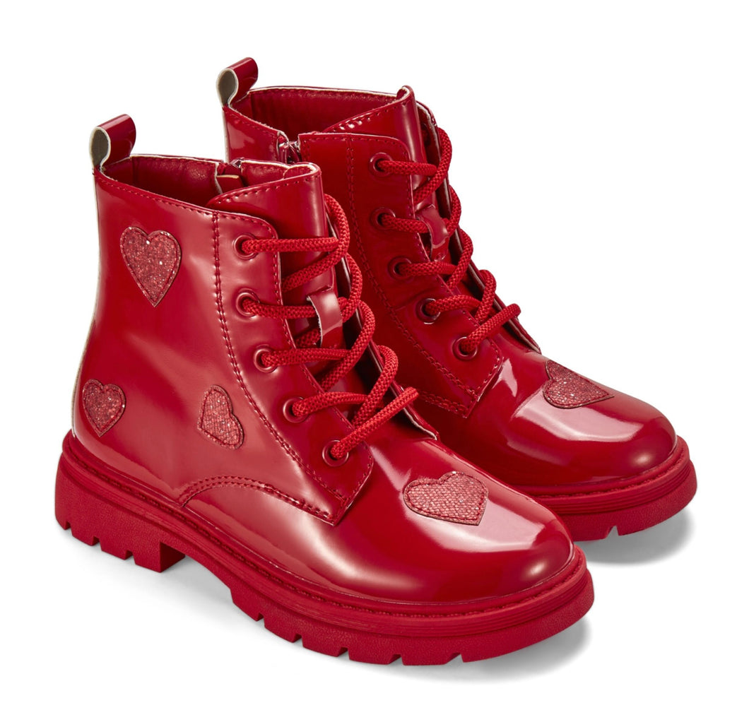 ADee AW25 Heart Boot 103 Amore Red