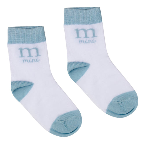 Mini Mitch & Son SS24 2 pack socks Sterling 011