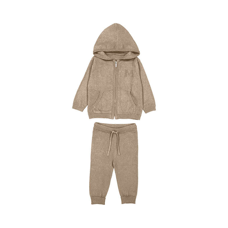 Mayoral AW25  Baby boys Tracksuit Set 2514 Beige