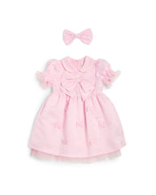 Load image into Gallery viewer, Caramelo Kids AW25 Bow Party Dress 0321243 Pink