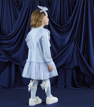 Load image into Gallery viewer, ADee AW25 Sweat Tulle Dress 716 Lacey Powder Blue