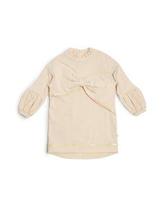 Caramelo Kids AW25 Sweat Dress 342198 Mink