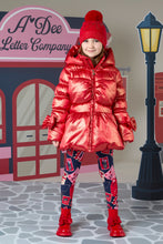 Load image into Gallery viewer, ADee AW24 Glitter Bow Jacket 204 Rihanon Red