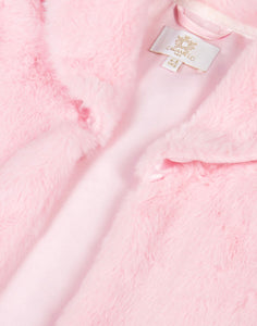 Caramelo AW25 Soft Faux Fur Gilet Pink 342257