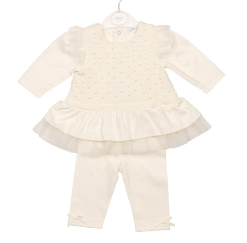 Mintini AW25 Tunic & Legging Ivory