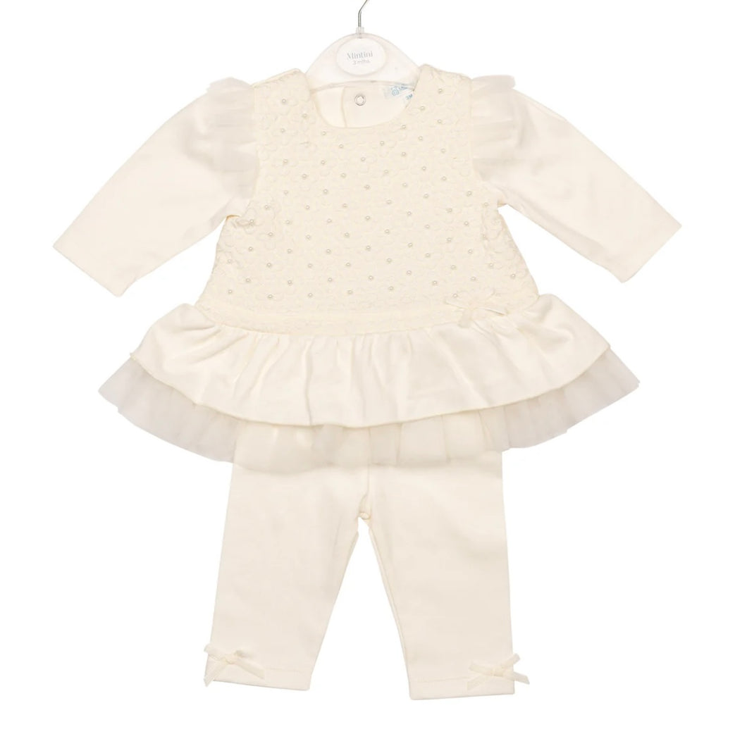 Mintini AW25 Tunic & Legging Ivory