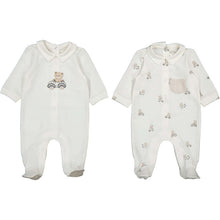 Load image into Gallery viewer, Mayoral Newborn SS26 2 Bodysuit set Natural 1716