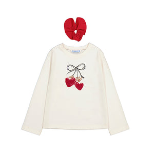 Mayoral AW25 Long Sleeved T-Shirt 4008 Macchiato