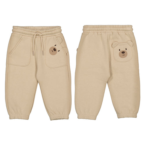 Mayoral AW25 Baby Boy Fleece Joggers 2504 Latte