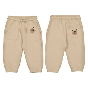 Mayoral AW25 Baby Boy Fleece Joggers 2504 Latte