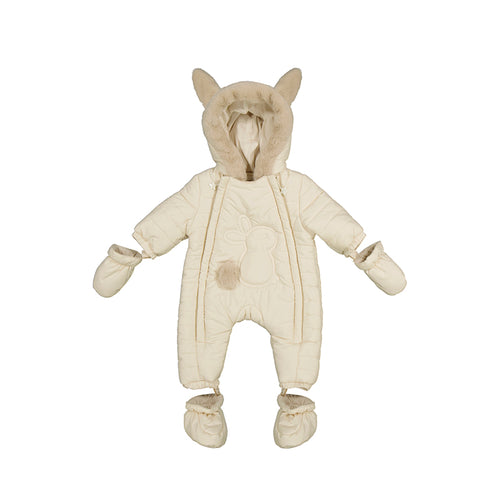 Mayoral AW24 Newborn Collection Microfibre Overall Pottery 2620