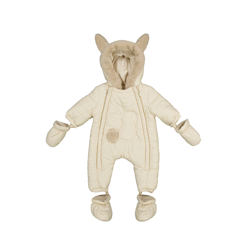 Mayoral AW24 Newborn Collection Microfibre Overall Pottery 2620