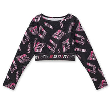 Load image into Gallery viewer, Bonini AW25 Long Sleeve Sports Top 306 Black Power