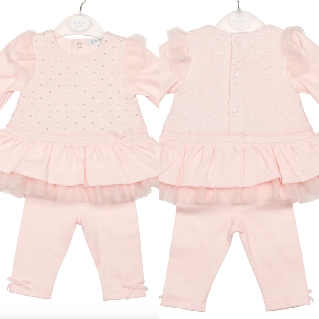 Mintini AW25 Tunic & Legging Pink
